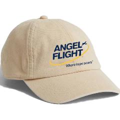 Angel Flight Tan Cap